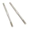2Pcs RV Turnbuckle Tie Rod High Strength Steel M5 95mm Anti Deformation for ARRMA 1 7 1 8 Series