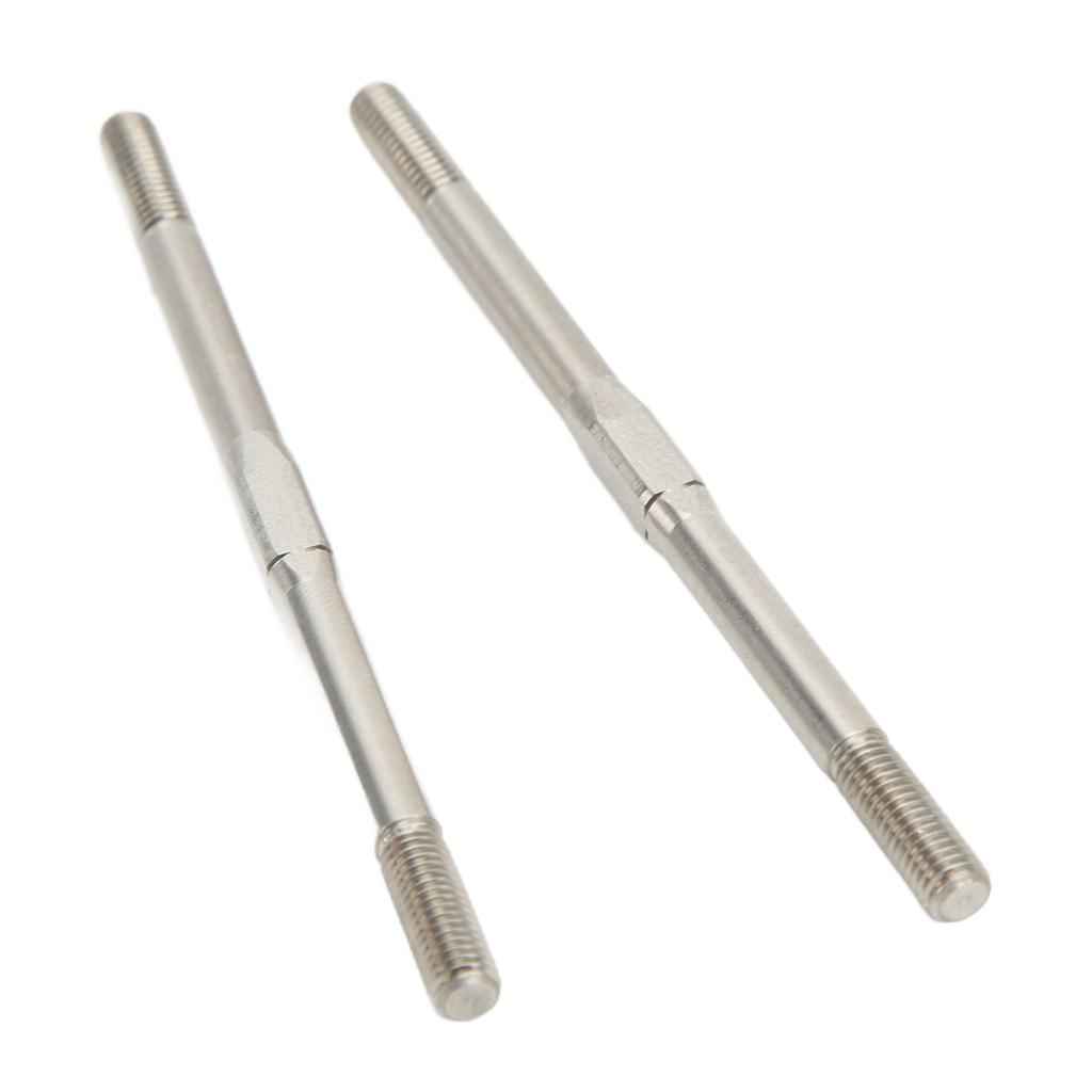 2Pcs RV Turnbuckle Tie Rod High Strength Steel M5 95mm Anti Deformation for ARRMA 1 7 1 8 Series