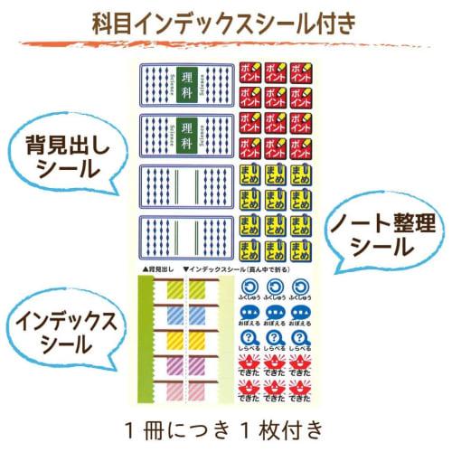 Sakura Crepas Study Book Science 5mm Graph B5 Yusuke Yonezu Design Snow Globe 3 Books NP41(3)