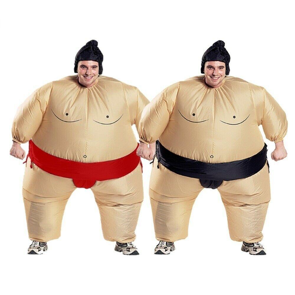 Fun And Quirky Sumo Wrestler Inflatable Costume Perfect For Parties And Cosplay