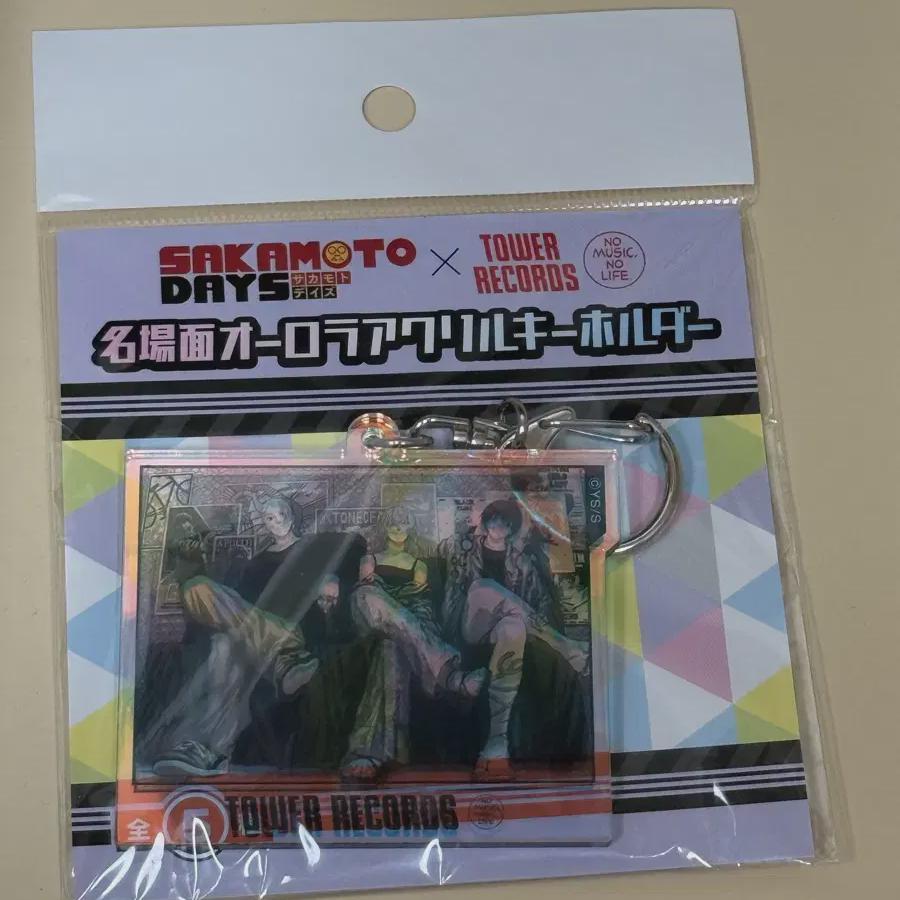 

Sakamoto Days Tower Record Знаменитая сцена Акриловый брелок Нагумо Сакамото Акао
