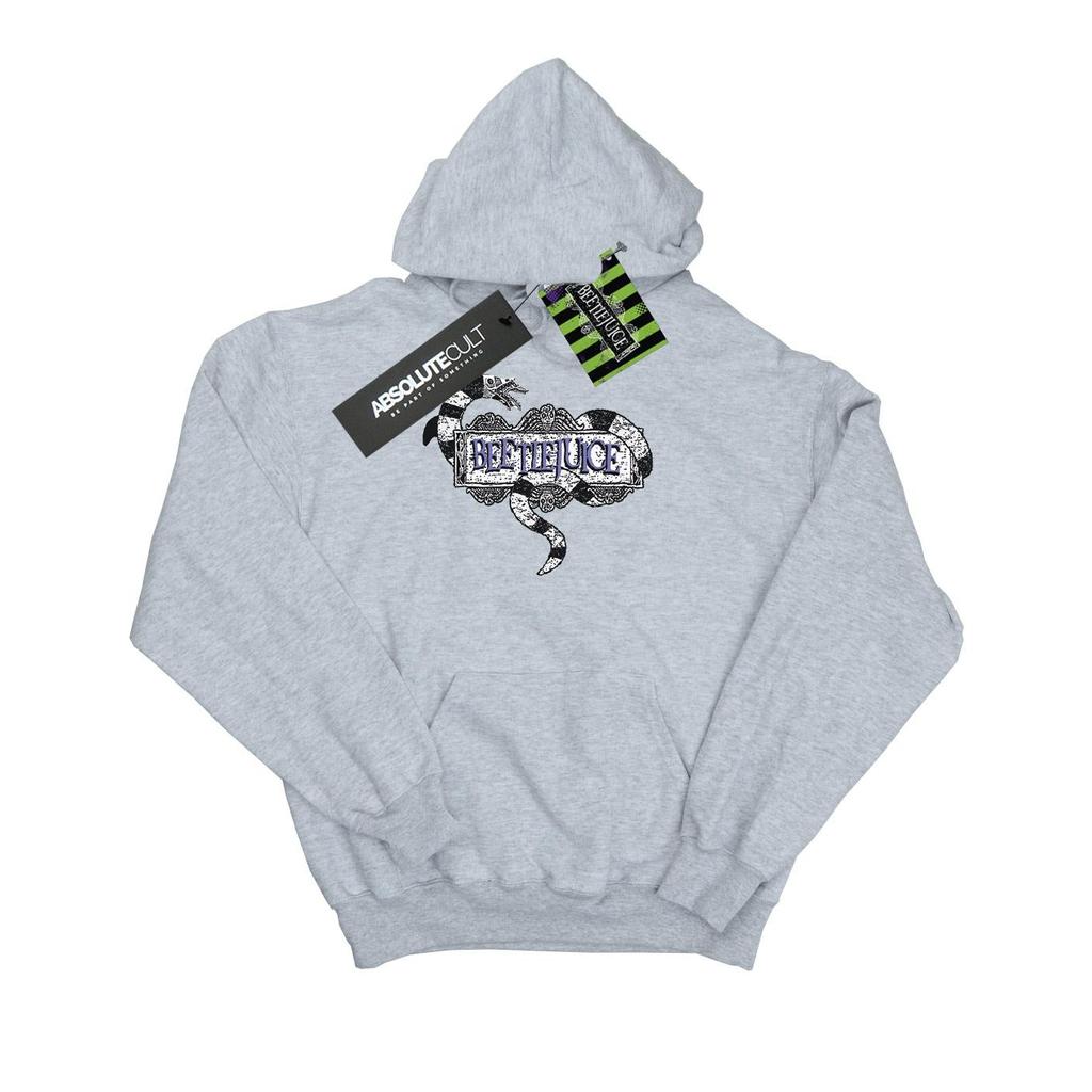 Beetlejuice Herren-Hoodie mit Sandworm-Logo
