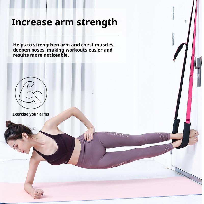 Aerial Yoga Hängematte Schaukel für Ganzkörperdehnung Heim-Fitnessstudio Pilates Fitnessgeräte Yoga Zubehör