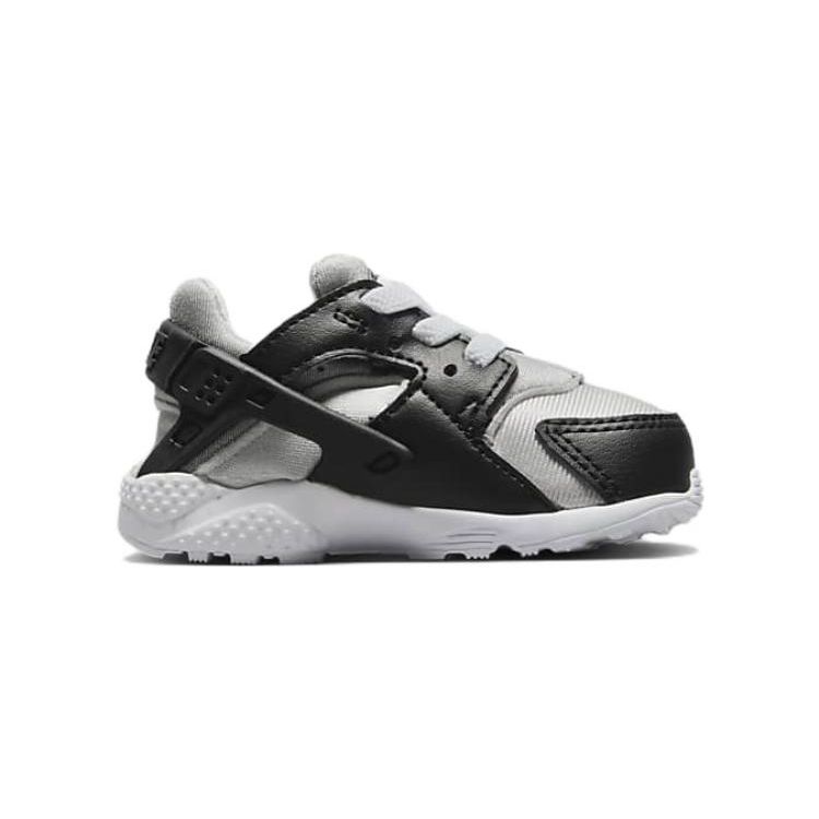 Nike Huarache Run TD Juodi Neutraliai Pilki Kūdikių Sportbačiai Vidutiniškai Pilki Balti 704950-044