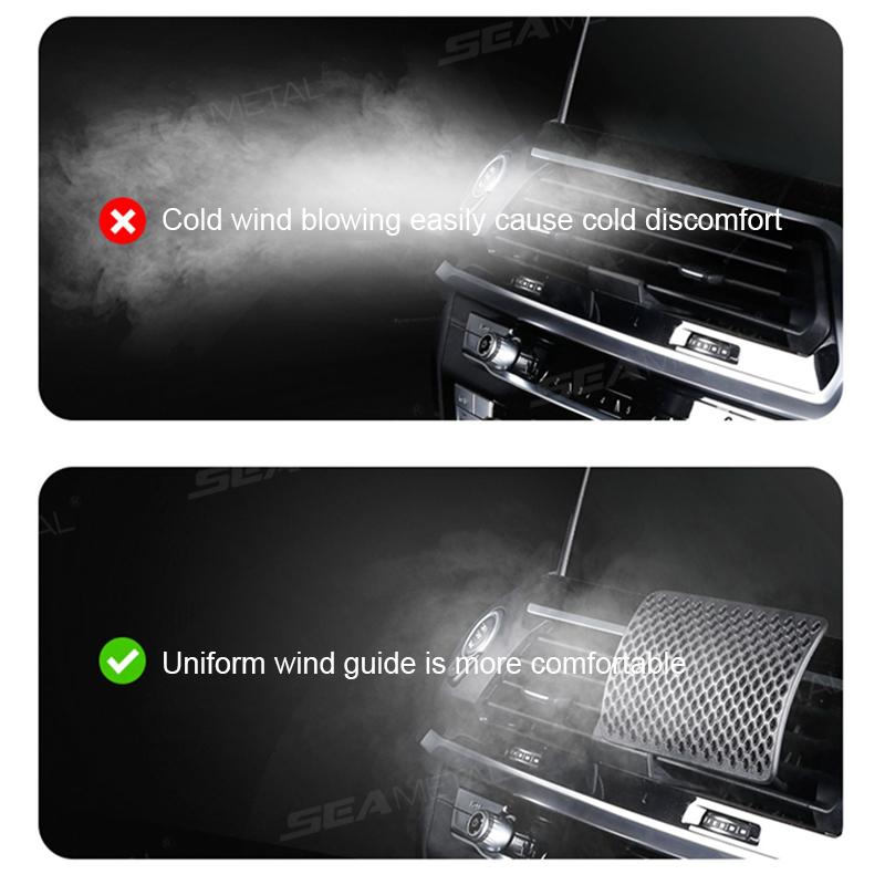 SEAMETAL Car Air Conditioner Vent Ventilation Cover Car Air Freshener Car Accessories