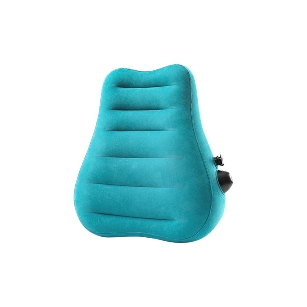 Comfortable Lumbar Support Pillow Portable Nap Pillow Cushion Outdoor Activities синий 1190₽