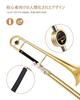 Eastar ETB-330 Tenor Trombone In B Key, Gold Lacquer with Case, Student Size