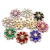 LKERAN5PCS37 * 37MM Circular Diamond Inlaid Acrylic Horse Eye  Used For Clothing Buttons, Bow Hair Accessories, Jewelry Accessor