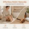 1/2Pcs Comfortable Handheld Massage Roller Gifts Manual Muscle Massager  for Arms Legs Body