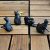 4Pcs Cats Shape Dressers Knob Kitchen Cabinet Door Handle Wardrobe Pulls Simple Drawer Knob Unique Furniture Hardware