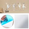 Adhesive Stickers Acrylic Self-adhesive PET Soft Mirror Stickers Wall Stickers Mirror