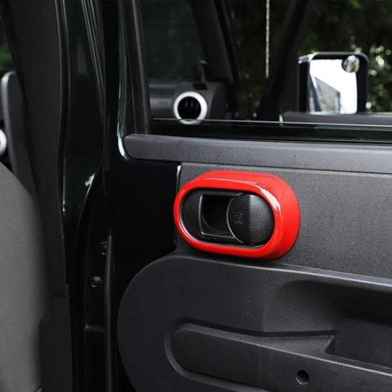 ABS Door Handle Trim Cover Inner Accessories For Jeep Wrangler JK Sport X Sahara