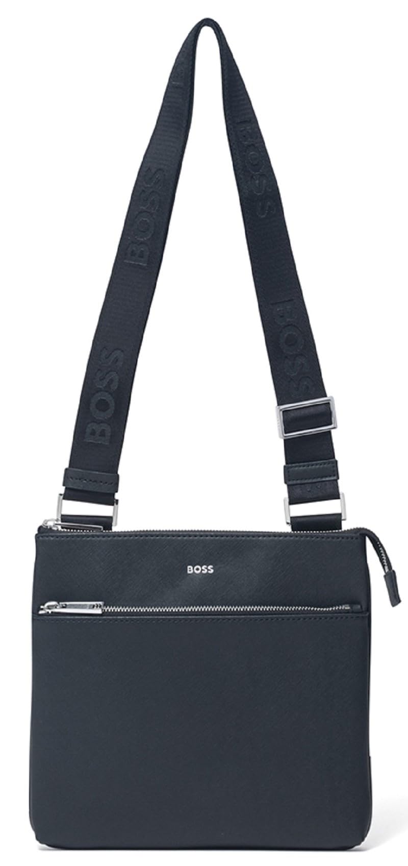 

Boss Zair Square Crossbow Shoulder Black Bag, чорний