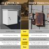 Electrical Junction Box Dustproof Metal Electrical Enclosure Box IP55 Waterproof for Electrical Services and Battery Accessories