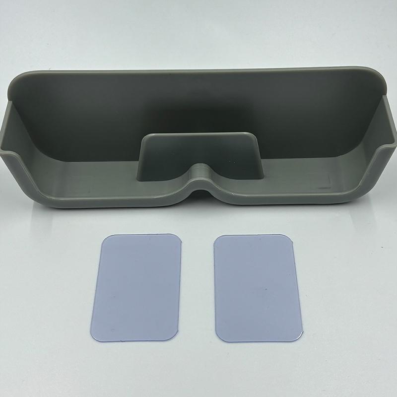 

High End Glass Display Cabinet Glasses Storage Box Wall Mounted Perforated Free Sunglasses Storage Rack Sunglass Home Tidying белый