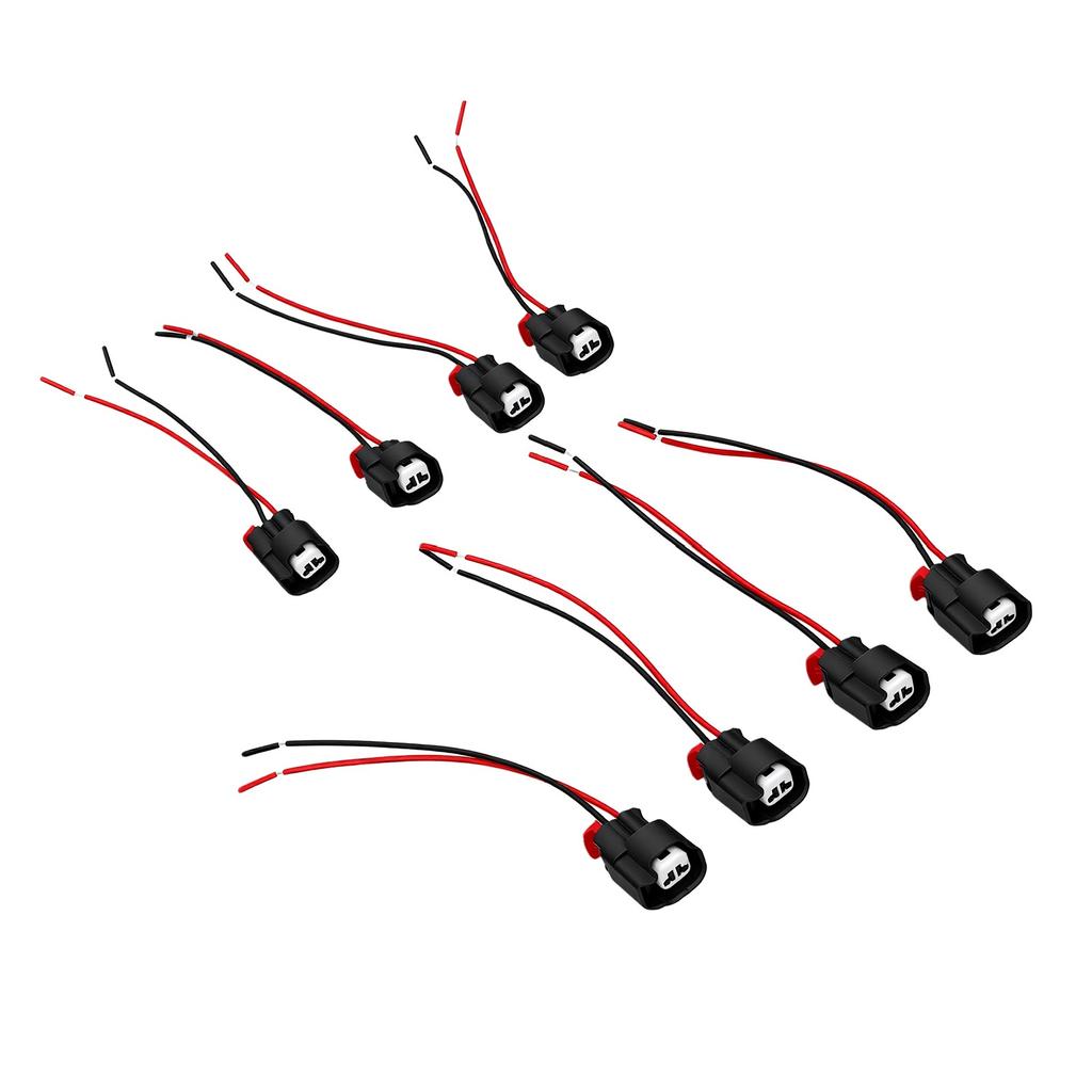 8pcs ABS Wheel Speed Sensor Connector Pigtail Kit 68065018AA Heatproof ABS Sensor Plug Wiring Harness