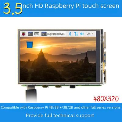 3.5" Raspberry Pi Dokunmatik Ekran TFT LCD for Raspberry Pi 5/4B