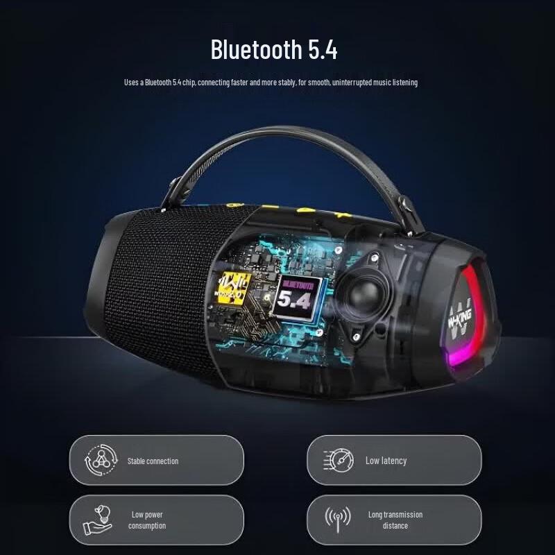 Altoparlante Bluetooth Portatile da Esterno W-King X10S (Versione NC)