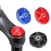 Bicycles Suspension Fork Cap Mountain Bike Front Fork Cover Aluminum Alloy Bike Front Fork Gas Cover Protector Cap