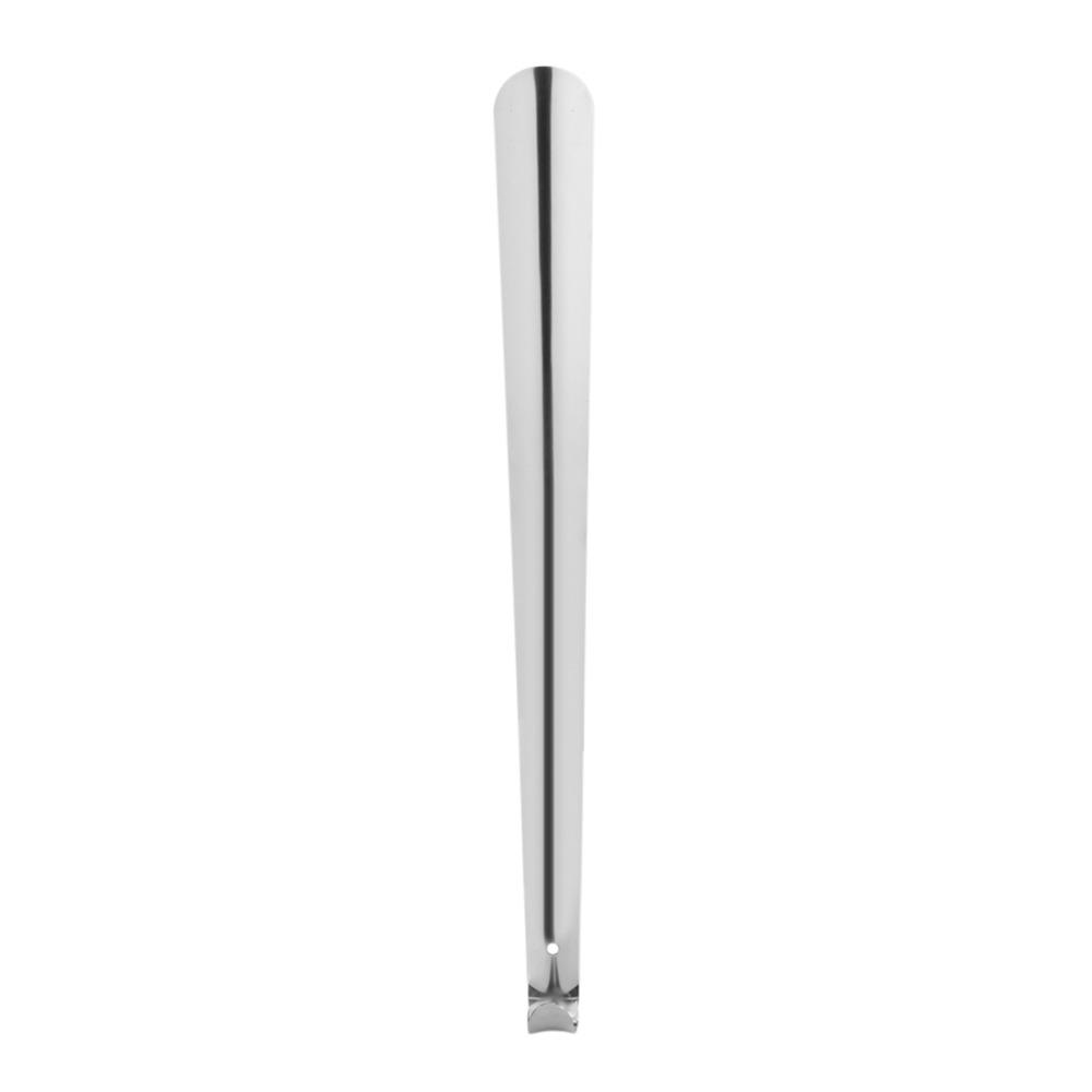 Lightweight Stainless Steel Stainless Steel Shoe Horn 41*4cm Sliver Shoe Lifter Shoe Helper Tool Travel