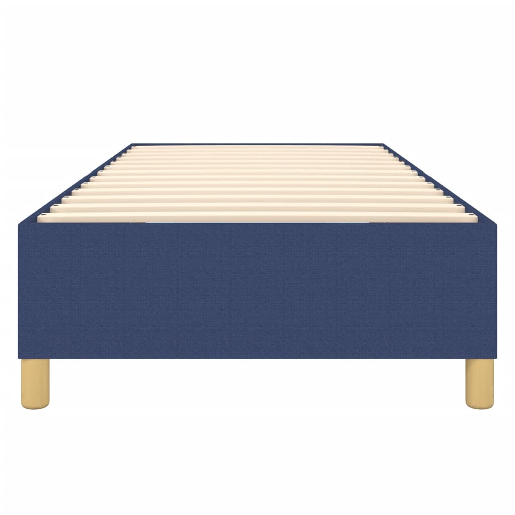 Vidaxl Bed Frame Without Mattress Blue 80X200 Cm Fabric