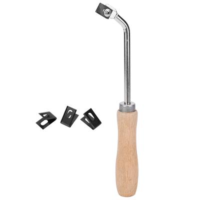 Scanalatore Legno di Faggio Gouge Scanalatore in Acciaio Utensili per Pavimenti per Pavimenti in Plastica PVC