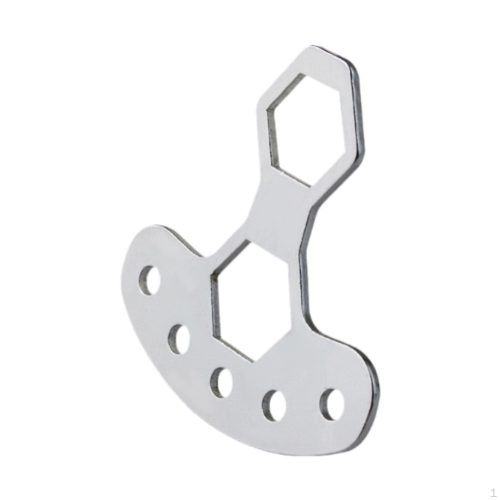 

Accessing Fishing Tall Hobbory Portable Accessory in The Form of T Repair Tool Silver