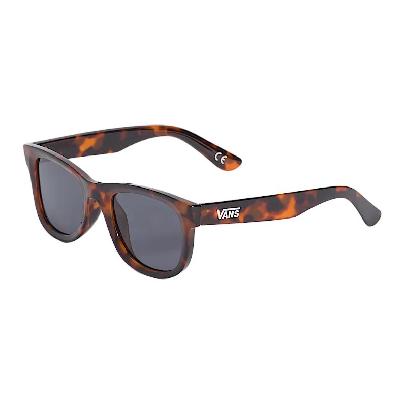 Vans Square Polycarbonate Sunglasses Unisex sunglasses Tortoise VN000T0E1RE One size,Tortoiseshell