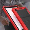 Hybrid Case For TCL Tab 10 5G 10.1 Inch Heavy Duty Armor Kickstand Cover Kids Funda Silicone PC Shockproof Full Body Protection