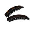 Trendy Leopard Print Acetate Banana Clip: Versatile, High-End Retro Hair Accessory for Women