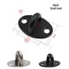 Black Stainless Steel Ceiling Mount Rotating Hook for Projector Screens