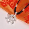 Handmade Peace & Luck Necklace - Women's & Baby's Longevity Lock Gift