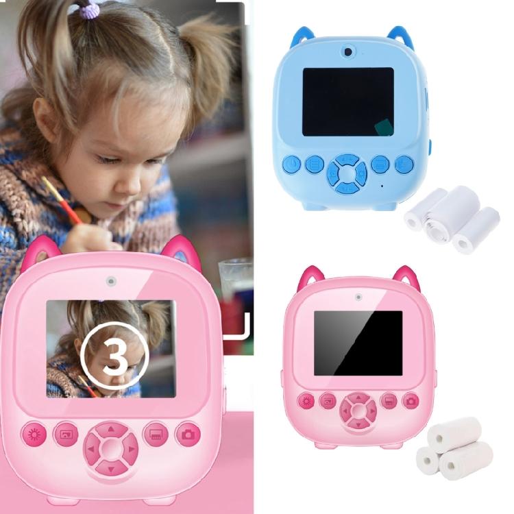 Selfie Digital Camera Children Print Camera Kids Photography Camera Digital Photo Camera Mini Thermal Printer