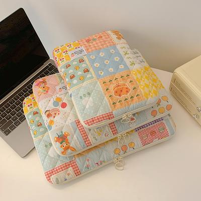 11/13/15 In Padded Laptop Case Shockproof Tablet Sleeve Case Quilted Laptop Protective Bag Soft for School Work Business
