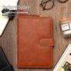 In-Stock A5 Leather Business Notebook with Magnetic Clasp – High-End Office Meeting Record Book, Customizable