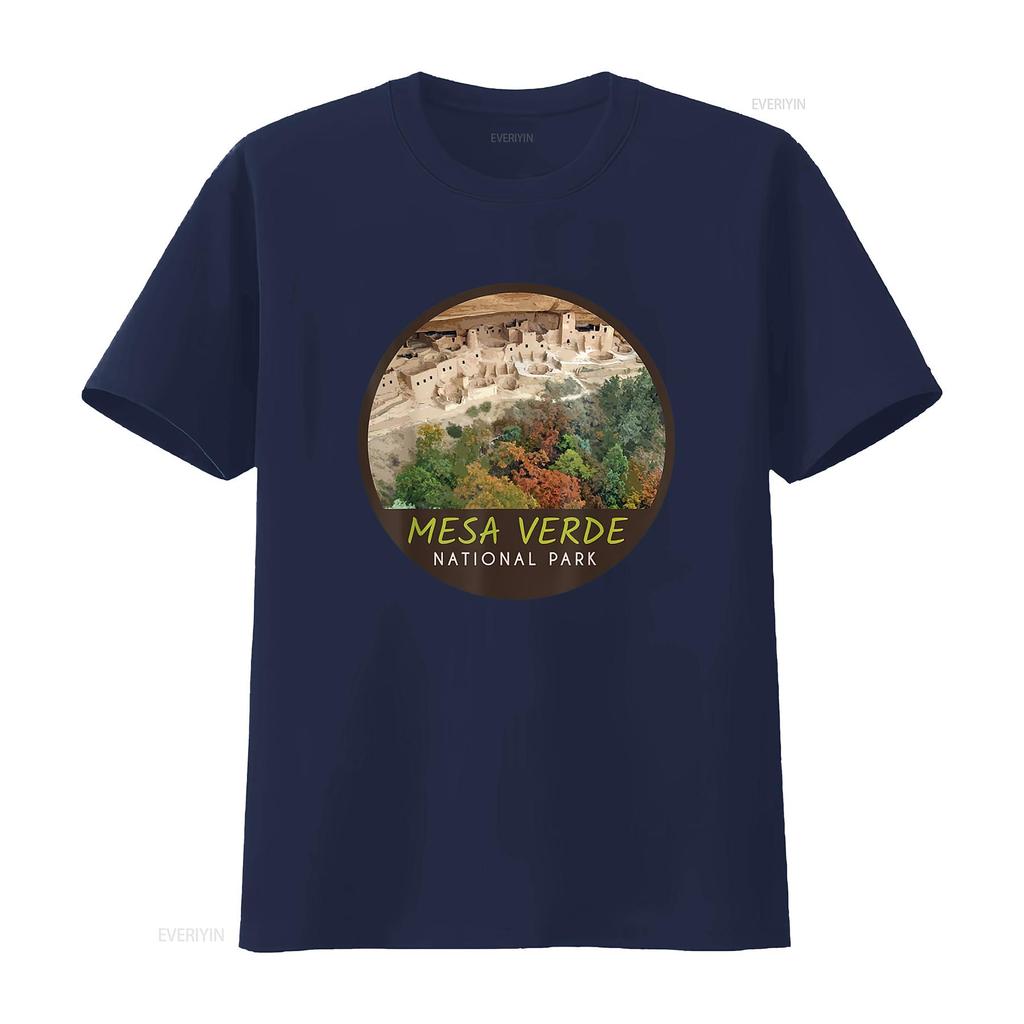 Womens Mesa Verde National Park Adventure T Shirt vintage Washed Slightly fashion Soft streetwear homme Breathable Stylish