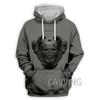 3D-tryck Parkway Drive Rock Hoodies Harajuku Hoodie Sweatshirts Toppar Kläder för Kvinnor/Män
