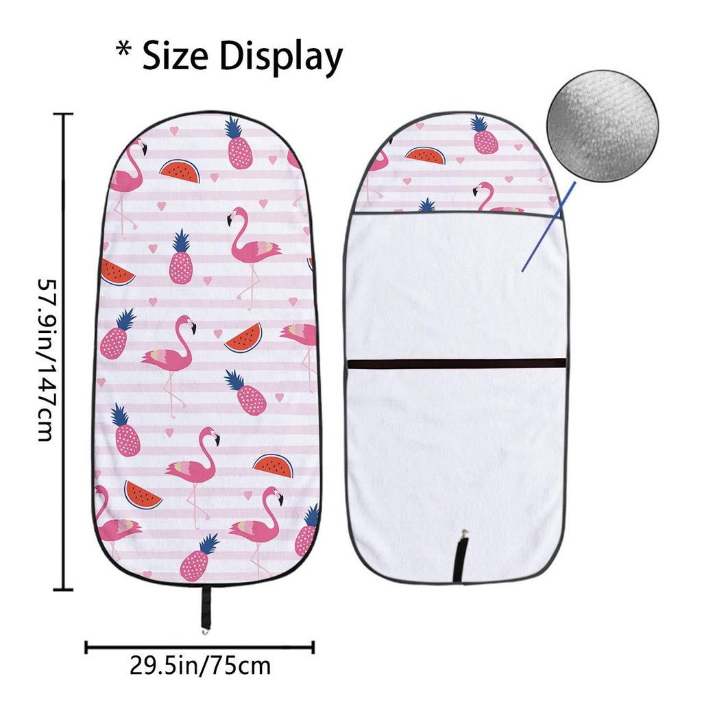 Front Car Seat Towel Cover: All-Season Gym & Workout Protector, Universal Fit.