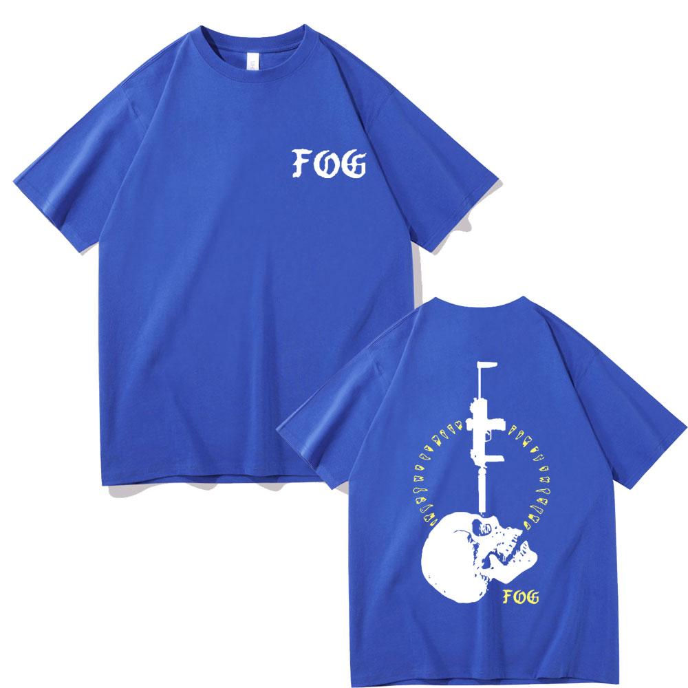 Vintage Fog Forward Observations Group Print T-Shirt Skelett Grafik T-Shirts Herren Oversized T-Shirt Herren Gothic Rock Kleidung