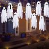 Hanging Ghost Decorations for Yard 3Pcs Halloween Decorations, Spooky Flying with Festival Atmosphere Decor Lanyard Haunted House, Outdoor,