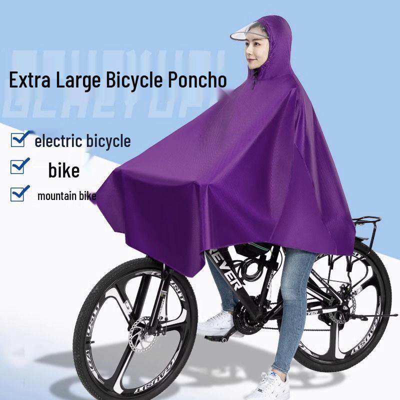 

Очень большой, очень толстый дождевик-пончо для электровелосипеда и скутера для мужчин и женщин