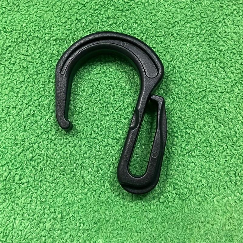 6pcs Quick Release Detachable Plastic S-Shaped Holder Buckle for Backpack Camping Webbing Bags Hiking