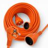 Przedłużacz ogrodowy 50m 3x2,5mm² gruby pomarańczowy kabel budowlany