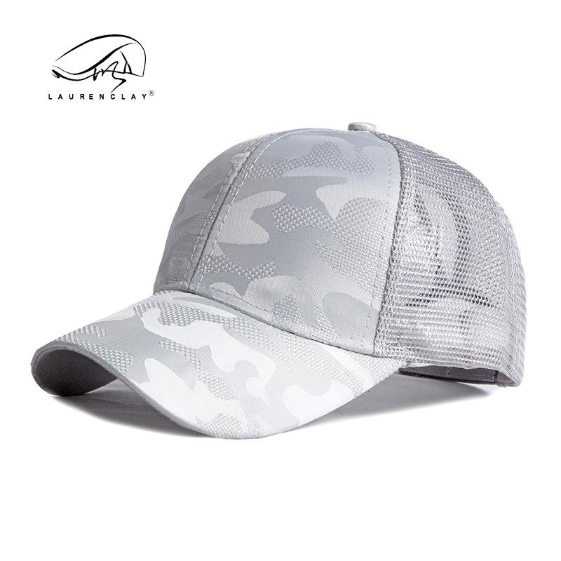 

Hat Source Fashion Camouflage Baseball Cap Women s Spring Summer Sunscreen Sun Hat Beach Duck Tongue Mesh Hat Adjustable серый
