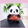 Red Adorable Panda Plush Toy Cute Cartoon Zoo Souvenir Kids Animal Gift Doll