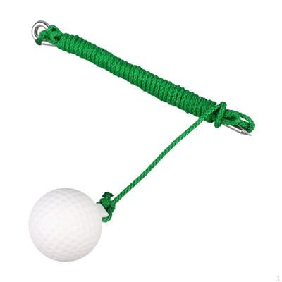 Golf Swing Trainer, Training Rope Ball, Exercising Metal Gifts Club