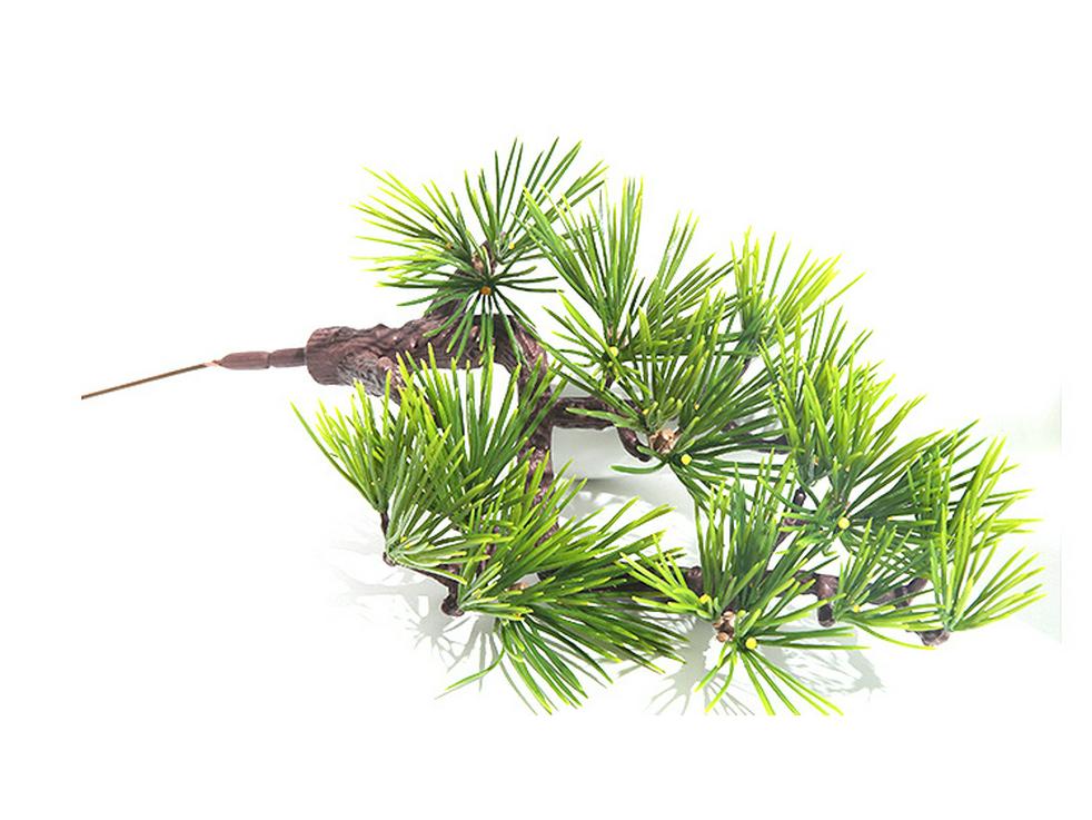 Ramură Artificială de Pin cu Frunze de Arțar și Accente de Chiparos