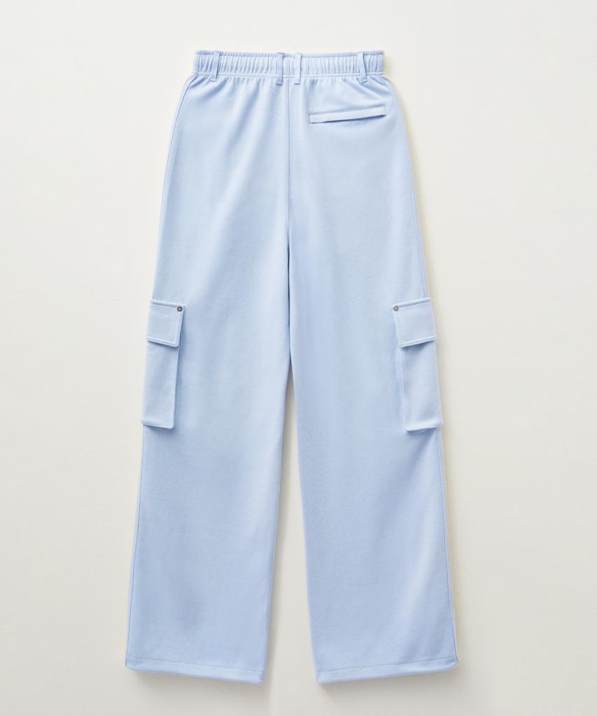 Seteo Roton Cargo Track Pants Sky Blue