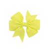 2/4/10 piezas 3'' Lazos de Cinta Sólida Pinzas para el Cabello para Bebés Niñas Lazos Hechos a Mano Pasadores Pasadores Accesorios para el Cabello para Niños