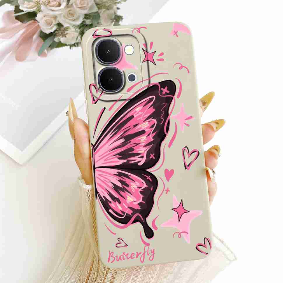 For Vivo Y31d 4G V2543 Case Fashion Cartoon Painting Silicone Full Protcetion Back Cover For Vivo Y 31d Y31D 4G Bumper Shell